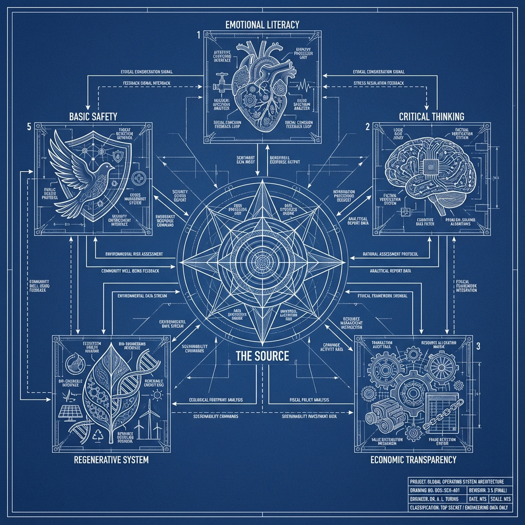 The New Earth Blueprint Technical Schematic